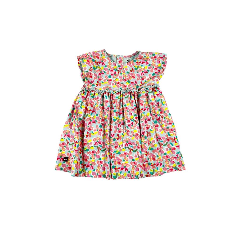 Tea Collection Hacienda Hibiscus Empire Dress girls 18-24 months